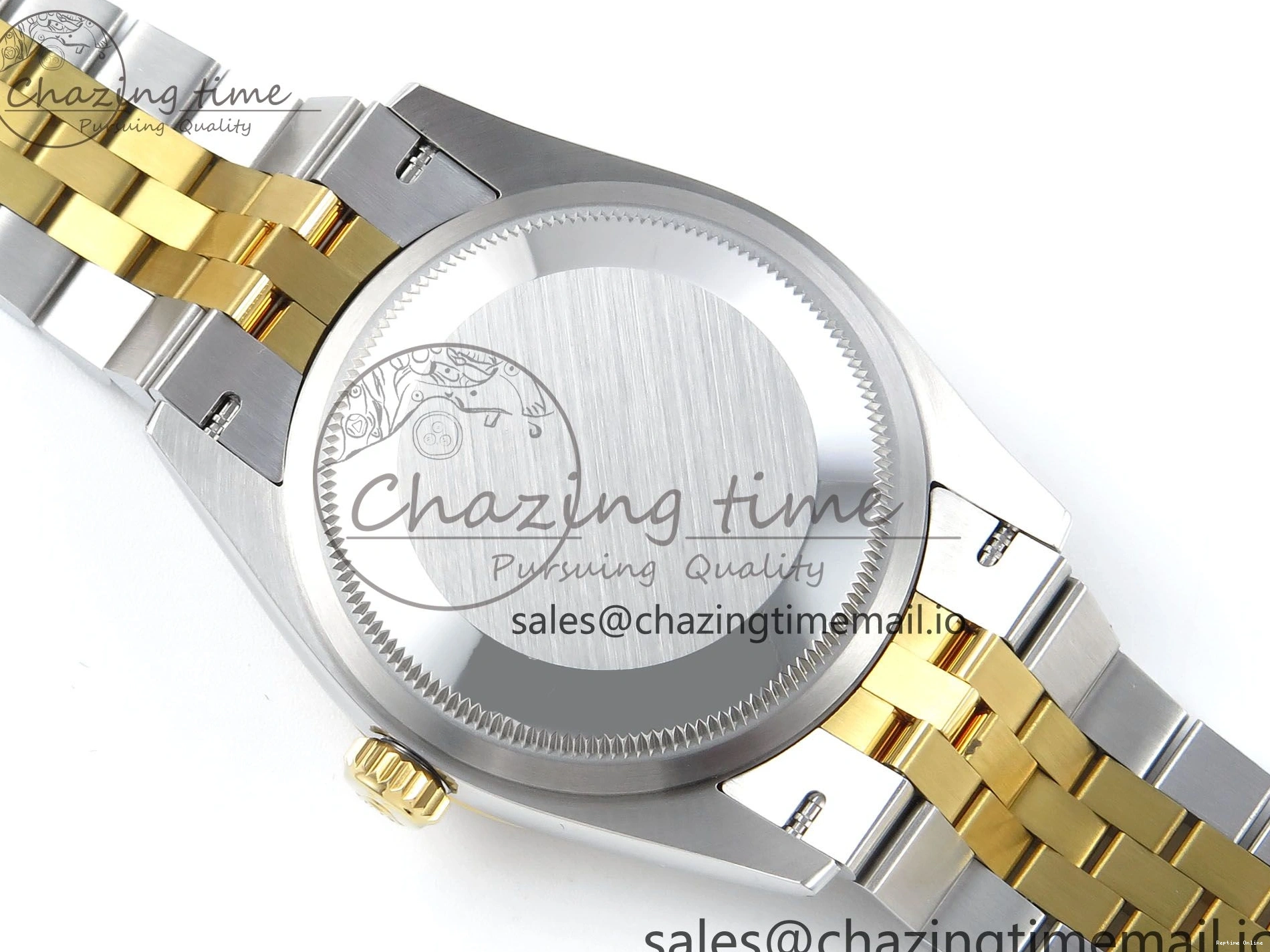 1225 Resilient DateJust 36 126233 EWEF Best Edition YG Stick Dial on SS YG Jubilee Bracelet A 624